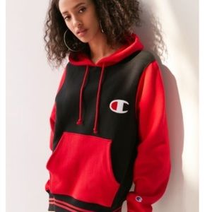 Champion logo hoodie